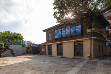 Former Penghu Naval Garrison Headquarters, now Hung Ken Shen Art Museum, in Magong, Penghu, Taiwan