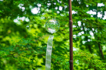 正寿院の美しい風鈴