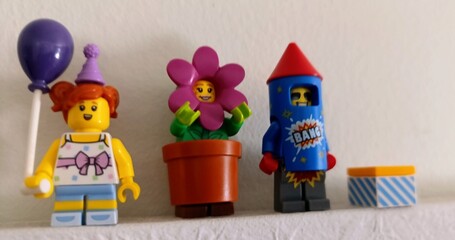 Obraz premium Lego Comemoração de Aniversário