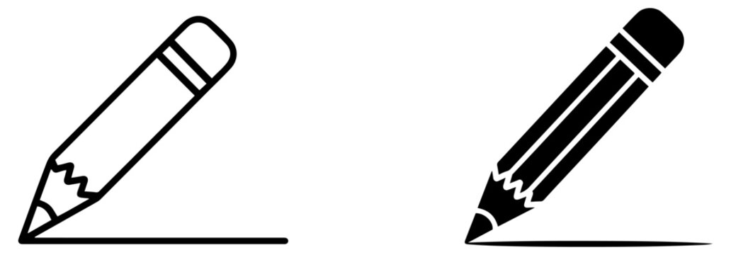 edit pencil compose icon vector