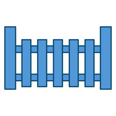 garden fence illustration