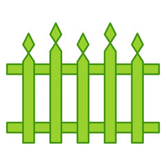 garden fence illustrationgarden fence illustration