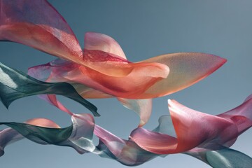 Abstract composition of floating planes suggesting flexibility and multiple revenue paths