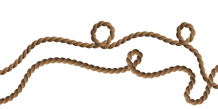 creative abstract twisted rope shape design. vector art