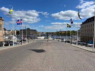 landscape in Stockholm, Sweden, Northern Europe