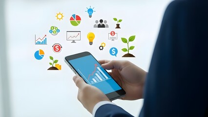 Analyzing business data with mobile technology