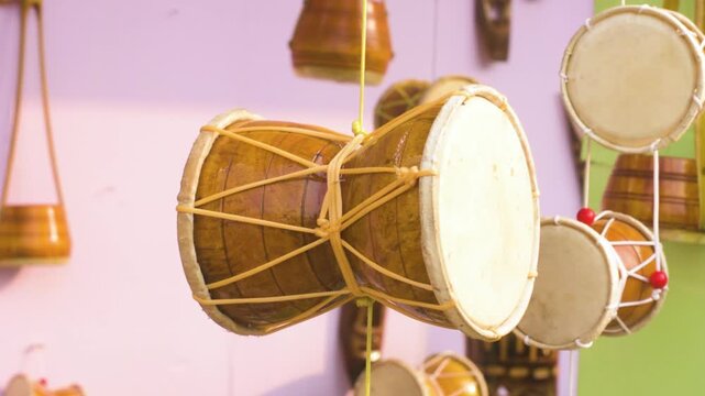 Traditional Folk Music Instrument for Sale at West Bengal Handicraft Fair