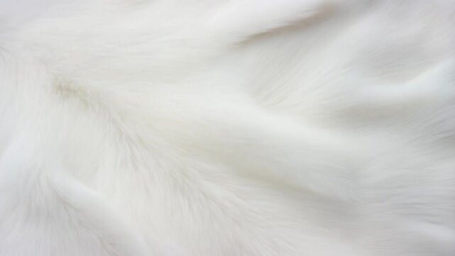 Gentle movement of soft white texture with smooth flowing patterns