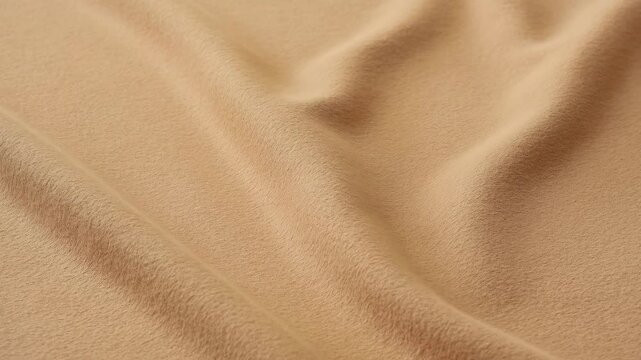 Shifting sand dunes in desert with gentle wind patterns and flowing textures