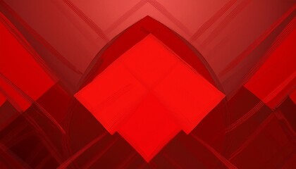 modern stylish geometric red background