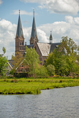 Obraz premium Sint-Urbanuskerk in Duivendrecht Amsterdam