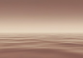 Soft gradient background showcasing a blurred fluid horizon line with extensive clean copy space, suggesting quiet vastness, atmospheric, neutral, pastel