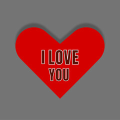 Heartfelt expression of love and affection