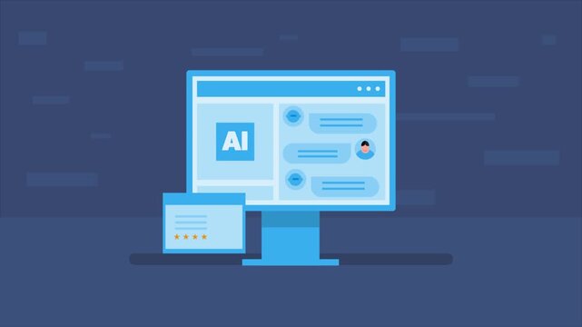 An AI chat system integrated with a website to handle multiple user query simultaneously, helping customers to find right solution for their problem.