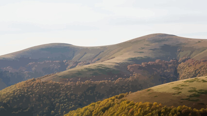 autumn in the mountains
