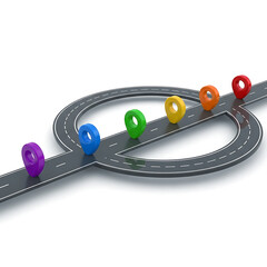 Vector Infographic design business template with icons, Can be used for process diagram, presentations, workflow layout, banner, flow chart, info graph, design template