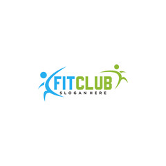 This logo is designed with a dynamic, energetic, and modern feel, perfect for businesses in the health or fitness sector.
