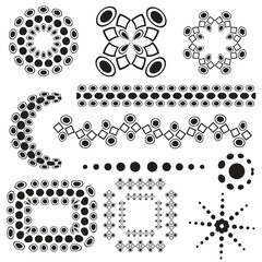 A set of various stripes