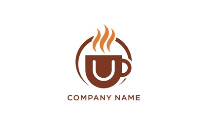 Coffee Cup Logo Design Element.