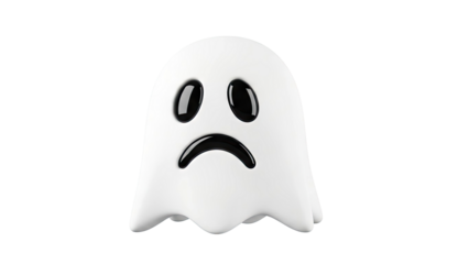 Sad Ghost Emoji
