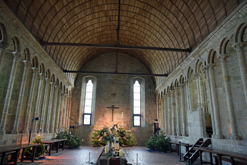 Abbaye du Mont-Saint-Michel en Normandie