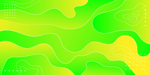 Abstract modern graphic element. Dynamical colored forms and waves. Gradient abstract banner with flowing liquid shapes. Template for the design of a website landing page or background.