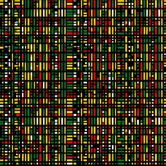 Colorful Abstract Geometric Pattern with Vibrant, Modern Lines and Shapes.