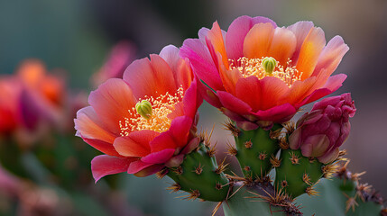 red and yellow dahlia