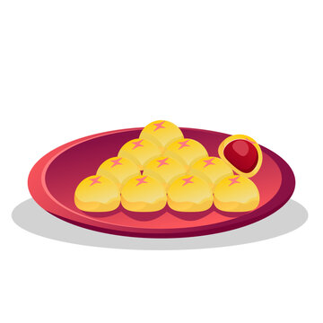 Nastar cookies are typical Eid cookies in Indonesia