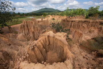 THAILAND SA KAEO LALU ROCK FORMATIONS