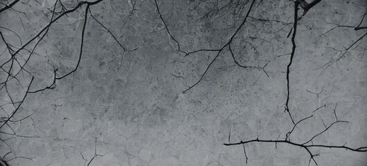 Cracked gray old abstract background