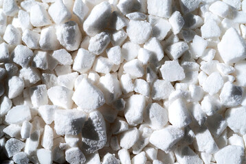 Abstract Winter Frosty Background in Cool Colors