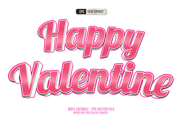 TEXT EFFECT HAPPY VALENTINE
