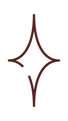 Glowing star cancer day symbol