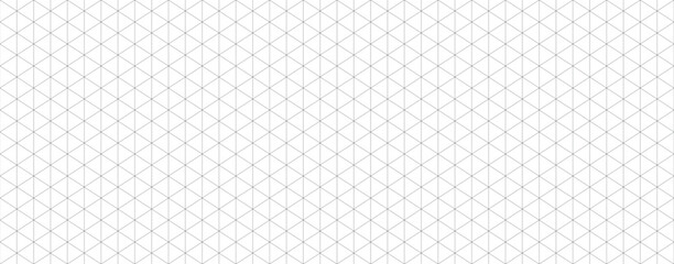 seamless isometric grid paper linear triangular blueprint  © Qasim