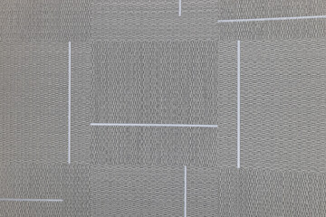 Modern Gray Fabric Texture with Abstract Geometric White Lines