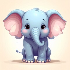 The elephant is the largest land animal in the world and is admired for its intelligence, kindness, and strong family bonds. 