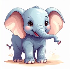 The elephant is the largest land animal in the world and is admired for its intelligence, kindness, and strong family bonds. 