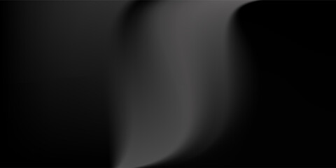 Deep black gradient abstract background with rich shadow effects and smooth transitions, ideal for moody visuals, premium designs. Eps 10