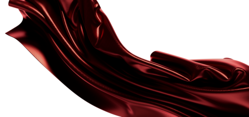Luxurious burgundy fabric with detailed texture, perfect for design and background use. A sense of e