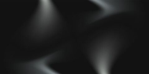 Deep black gradient abstract background with rich shadow effects and smooth transitions, ideal for moody visuals, premium designs. Eps 10