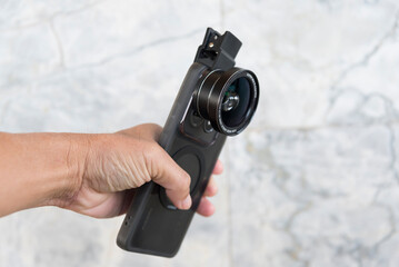 Mobile phone extra external lense for smartphone 