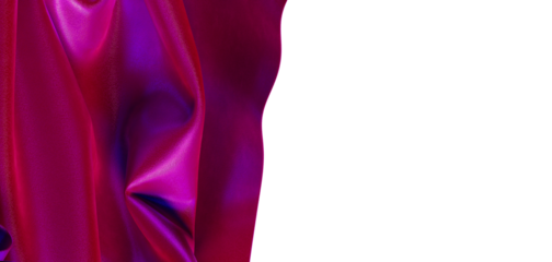 Stunning abstract image of flowing, vibrant purple fabric. Perfect for fashion, design backgrounds, or artistic concepts