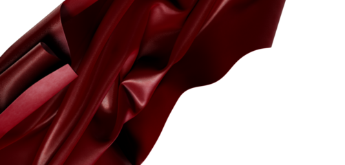 Luxurious burgundy fabric with elegant wave patterns. Perfect for backgrounds, textures and design projects. High-qualit