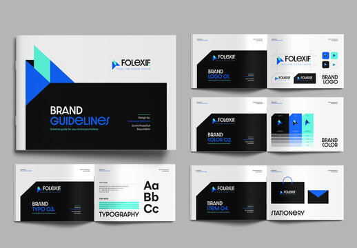 Brand Guideline Manual Design Template