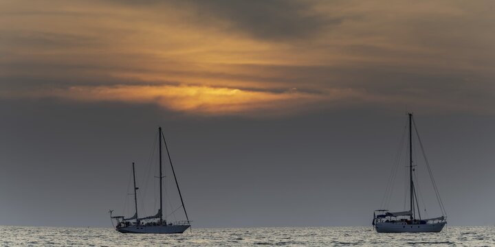 Sunset, Koh Mook Island, Andaman Sea, Thailand, Southeast Asia