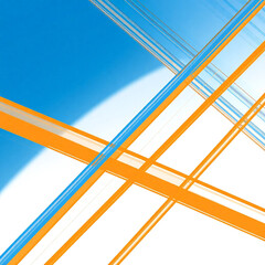 심플한 추상적 선