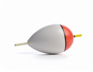 fishing tackle on white background