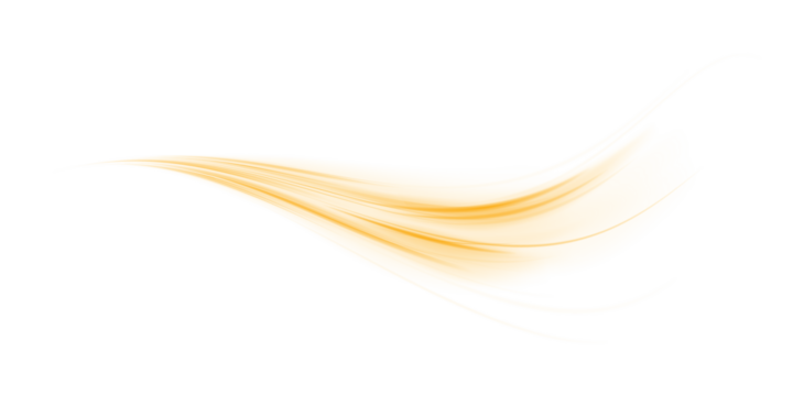 Vector PNG white abstract background with yellow gold glow, blurred light lines, waves. Bright sparkling speed line for futuristic design and banner. Energy flow tunnel. - Powered by Adobe