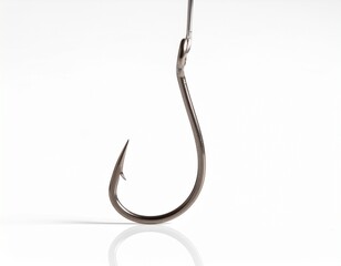 fishing hook isolated on white background